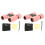 2Ensembles Jumelles Exploration Rose Portable 2