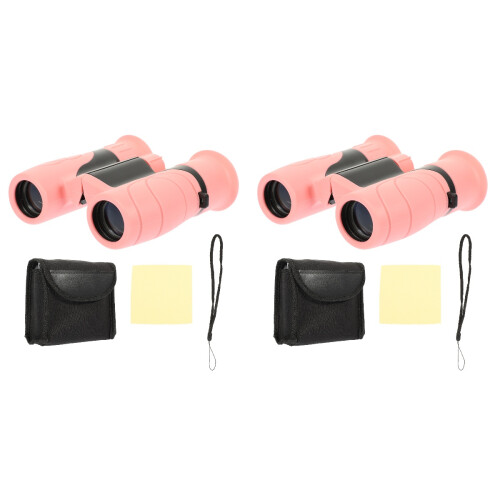 2Ensembles Jumelles Exploration Rose Portable 1
