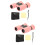 2Ensembles Jumelles Exploration Rose Portable 7