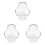 3Pièces Support Tennis Transparent Clip Ceinture Portable 2