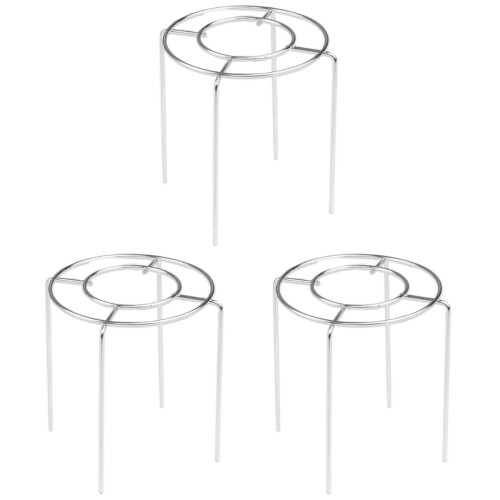 3Pièces Grille De Refroidissement En Acier Dur Argenté Pour 1