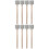 4Paires Maillets Percussion Bois Gris Tête Mousse Eva Confortable 7
