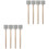 4Paires Maillets Percussion Bois Gris Tête Mousse Eva Confortable 5