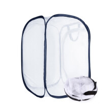 2Pièces Habitat Portable Blanche Cage Enfants Pour Jeux Extérieurs