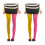 2Pièces Bas Soie Pour Design Coloré Anti- 2
