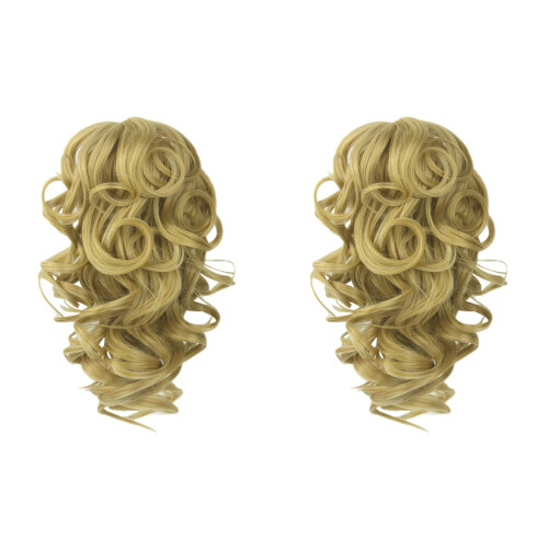 2Pièces Queue De Synthétique Clip Extension Style Plat 1