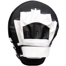 3Pièces Plaques De Frappe Noires Ergonomiques Pour Sports De Combat