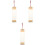 3Pièces Rouleaux Chinois Papier Multi Pour Art Bureau 3