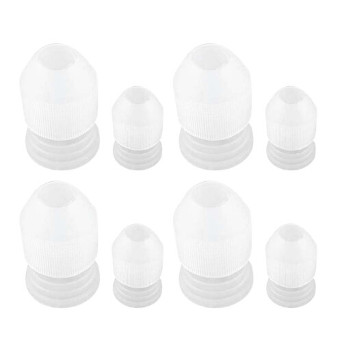 60Pièces Connecteurs De Douilles Pour Crème En Transparent