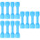12Pièces Petites Haltères Enfants Plastique Coordination Main 7