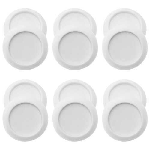 12Pièces Amortisseurs Blancs Pour Portes De Bébé 2