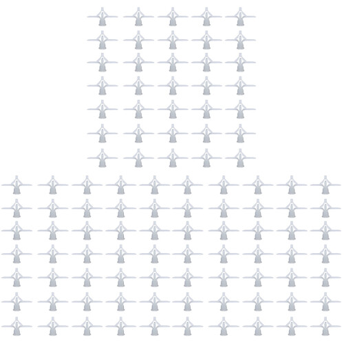 750Pièces Bouchons Bombés De Type Avion Pour Plaque De Plâtre 1