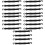 20Pièces Lanières Noires Porte- Ski Rollers Avec Boucles 7