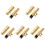 5Pièces Ensemble Saxophone Alto Métal Ligature Et Accessoires 4