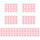 140Pièces Clips Plastique Forme Cœur Rose Pour Aliments Et Papiers 6