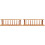 2Pièces Présentoir À Tubes En Bois Beige Simple Pratique Pour École 3