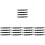 20Pièces Lanières Noires Porte- Ski Rollers Avec Boucles 5