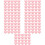 140Pièces Clips Plastique Forme Cœur Rose Pour Aliments Et Papiers 10