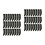24Paires Bas Mesh Pour Jouet DIY Filles Artisanat 5