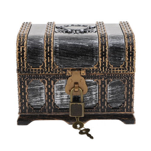 Coffre Au Décoratif Boîte Pirate Multifonction Vintage