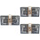 3Pièces Pochette Soirée Femme Assorties Usage Multiple Élégant 7