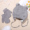 4Pièces Bonnet Et Moufles Bébé En Hiver 10