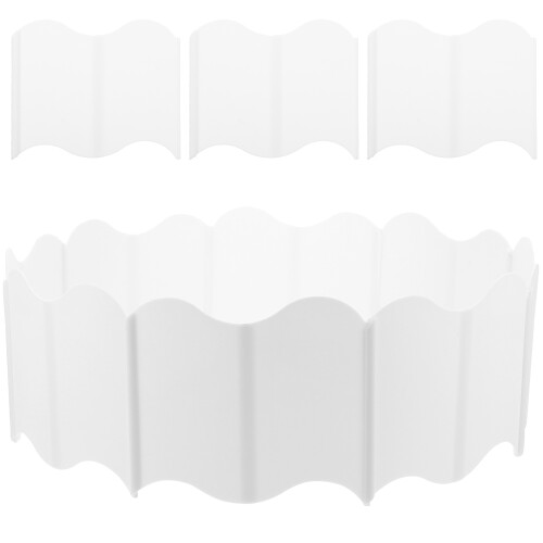 2Ensembles Clôture Jardin , Bordure Emboîtable Pour Pelouse