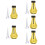 5Ensembles Sourdine Droite Trompette ABS Réduction Bruit 10