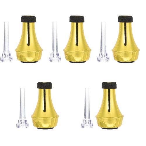 5Ensembles Sourdine Droite Trompette ABS Réduction Bruit 2