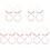 10Paires Boucles D'oreilles Perles Style Estival 2