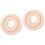 2Pièces Collier Conique Protecteur Élastique Beige Pour Chat 4
