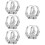 10Pièces Boucles D'oreilles Minimalistes Unisexes 11