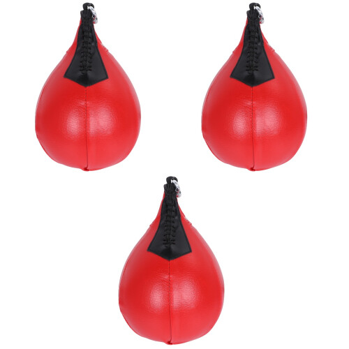 3Pièces De Boxe Poire Durable Pour Améliorer Réflexes 2