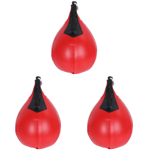 3Pièces De Boxe Poire Durable Pour Améliorer Réflexes 1