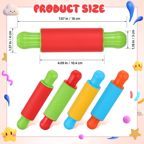 16Pièces Rouleaux Outils De Modelage En Pour Enfants 1