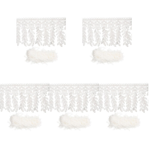 5Pièces Ruban En Dentelle DIY Durable Pour Couture Décor 1