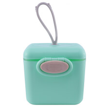 2Pièces Conteneur De Poudre De Lait Sécurisé Vert Compact Portable
