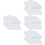 400Pièces Cartes Blanches Pour Présentation Bracelets 5