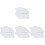 400Pièces Cartes Blanches Pour Présentation Bracelets 2