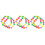 6Pièces Colliers Ajustables Chat Accessoire Doux Coloré 3