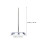 2Pièces Support Factures Métal Argenté Stable Avec Protection Doigt 2
