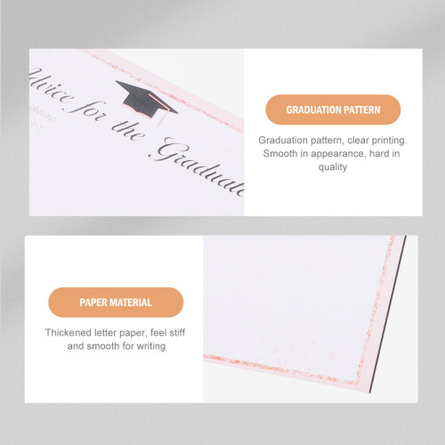 20Pièces Cartes Souhaits Rose Pour 2