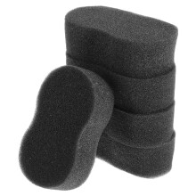 10Pièces Éponges Nettoyage Chevaux Soft Noir Pour Bain
