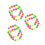 6Pièces Colliers Ajustables Chat Accessoire Doux Coloré 4