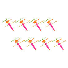 24Pièces Jouets Volants Créatifs Plastique Enfants