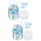 2Pièces Charms Flocon De Neige Pour DIY Époxy Décor Téléphone 8