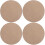 4Pièces Planches De Séchage Bois Dense Pour Argile 9