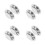 8Pcs Silver Charcoal Burner with Middle Eastern Design for Incense 6
