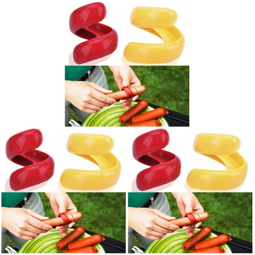 6Pièces Spiral Pour Saucisses Multicolores Barbecue 1