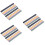 6Ensembles Outils Manucure C-Courbe Multicolores Solides Pour Nail Art 7